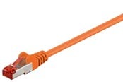 Netværkskabel - Pro LAN CAT 6 S/FTP - Orange - 1m - 4040849955822