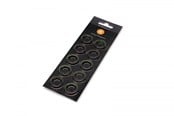 Gør-det-selv vandkøling - EK Water Blocks EK-Quantum Torque Color Ring 10-Pack STC 10/16 - Green - 3831109816578