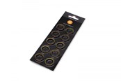 Gør-det-selv vandkøling - EK Water Blocks EK-Quantum Torque Color Ring 10-Pack STC 10/13 - Gold - 3831109816615