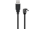 USB kabel - Pro USB 2.0 Hi-Speed cable 90° Black - 4040849939716