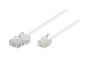 Netværkskabel - Pro Modular telephone cable - Hvid - 3m - 93061