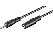 Audio kabel - Pro Headphone and audio AUX extension cable 3-pin 3.5 mm - 4040849500909