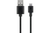 USB kabel - Pro USB-A <-> USB Micro-B - 1m - Sort - 4040849722271