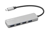 USB hub - Sandberg 4-Port USB Hub USB hub - USB 3.0 - 4 ports - Sølv - 336-20
