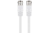 Antennekabel/stik - Pro SAT antenna cable (<70 dB) 2x shielded 10m - 4040849272028