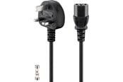 Strømkabel (intern) - Pro UK - cold-device - Sort - 1.5 m - 4040849457852