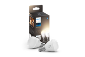 Smart Home - Philips Hue White P45 E14 Kronepære - 2-Pak - 929002440604