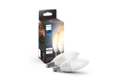 Smart Home - Philips Hue White Ambiance E14 B39 Kertepære - 2-Pak - 929002294404