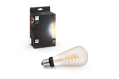 Smart Home - Philips Hue White Ambiance Filament ST72 E27 Stor Edison - 1-Pak - 929002477901