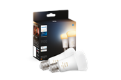 Smart Home - Philips Hue White Ambiance A60 E27 Intelligent pære (2-pak) - 929002468404
