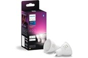 Smart Home - Philips Hue White and color ambiance GU10 intelligent spotpære (2-pak) - 929003666502