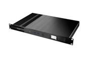 Kabinet - Akasa Galileo TU1 - USFF - 1U - Thin mini ITX - Kabinet - Ultra small form factor - Sort - A-ITX27-M1B