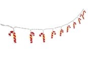 Lamper - Goobay String Light "Candy Canes" with 10 LEDs - 4040849581175