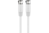 Antennekabel/stik - Pro SAT antenna cable (80 dB) 2x shielded 7.5m - 4040849507403
