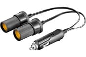 Antennekabel/stik - Pro CAR cigarette lighter Y-distributor 12 V 0.2m - 4040849117664