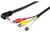 Audio kabel - Pro Adapter cable composite audio/video to 3.5 mm - 4040849502095