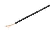 Kabler, ledninger, afdækning og brandsikring - Pro Insulated copper wire black - 4040849550454