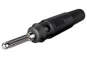 Audio kabel - Pro Soft rubber stacking banana plug - 4040849113994