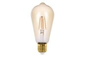 Smart Home - EGLO CONNECT.Z E27 ST64 amber SMART pære M/VARM HVID LYS - 12222