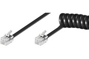 Telefonkabel - Pro Phone handset spiral cable CCA (copper-clad aluminium) - 4040849502705