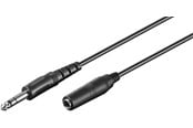 Audio kabel - Pro AUX headphone and audio extension cable 3-pin 6.35 mm - 4040849504280