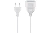 Strømkabel (ekstern) - Pro Euro extension 2 m white - 4040849513565
