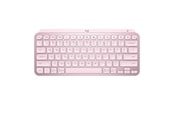 Tastatur - Logitech MX Keys Mini Minimalist Wireless Illuminated Keyboard - Rose - US - Tastatur - Amerikansk engelsk - Pink - 920-010500