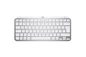 Tastatur - Logitech MX Keys Mini For Mac Wireless Keyboard - Pale Grey - US - Tastatur - Amerikansk engelsk - Grå - 920-010526