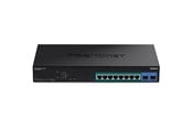 Switch - TRENDnet TPE-1021WS 10-Port Gigabit Web Smart PoE+ Switch - TPE-1021WS
