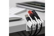 Kabel Organisering - Pro Cable Management 5 Slots white - 4040849704314