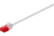 Netværkskabel - Pro LAN CAT 6 slim U/UTP - Grå - 15m - 4040849937354