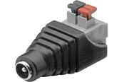 Skærmkabel - Pro Terminal Block 2-pin > DC female (5.50 x 2.10 mm) - 4040849767494