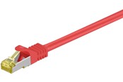 Netværkskabel - Pro LAN CAT 6A S/FTP - Rød - 1m - 4040849915987