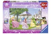 Puslespil - Ravensburger Enchanting Princesses - 2x24p - 10108865