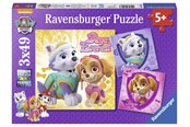Puslespil - Ravensburger Paw Patrol Glamourous Girls 3x49p - 10108008