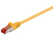 Netværkskabel - Pro LAN CAT 6 S/FTP - Gul - 0.5m - 4040849954634