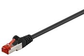Netværkskabel - Pro LAN CAT 6 S/FTP - Sort - 10m - 4040849954887