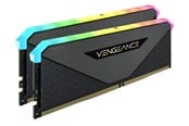 RAM - Corsair Vengeance RGB RT DDR4-3200 - 32GB - CL16 - Dual Channel (2 pcs) - AMD Optimized - Sort med RGB - CMN32GX4M2Z3200C16