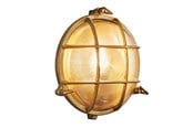 Lamper - Nordlux Polperro udendørs væglampe, messing - 49021035