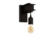 Lamper - EGLO TOWNSHEND 6 væglampe, sort - 43713