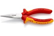 Håndværktøj  - KNIPEX Fladrundtang med skær - 25 06 160