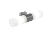 Lamper - Nordlux Tangens dobbelt væglampe, børstet stål - 17141032