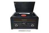 Pladespiller - Muse MT-115 W Turntable Micro system FM BT CD USB Retro - Pladespiller Sort - MT-115 W
