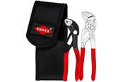 Håndværktøj  - KNIPEX Mini-tangsæt iværktøjsbæltetaske, 1 x 86 03 150, 1 x 87 01 125 - 00 20 72 V01