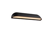 Lamper - Nordlux Front 36 udendørs væglampe, sort - 84091003
