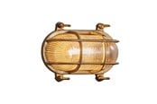 Lamper - Nordlux Helford udendørs væglampe, messing - 49031035