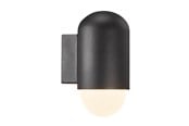 Lamper - Nordlux Heka udendørs væglampe, sort - 2118211003