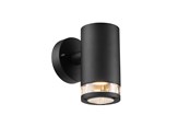 Lamper - Nordlux Birk udendørs væglampe, sort - 45521003