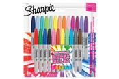 Skrive- og Tegneværktøjer - Sharpie Permanent Markers | Fin spids | Farveeksplosions- og forskellige originale farver | 24 styk - 1956292