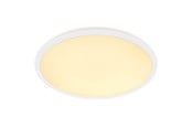 Lamper - Nordlux Oja 60 plafond med 3-step dæmp, 2700K, IP20, hvid - 50066101